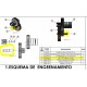 EIXO EXCENTRICO BRONZE CAF 22 STB