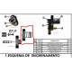 ENGRENAGEM FERRO CAF ORIGINAL  22 - 47DENTES