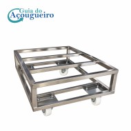 CARRINHO EM INOX PARA CAIXAS (EMG)