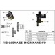 KIT ENGRENAGEM SEM BUCHA PICADOR CAF 22 TRADICIONAL