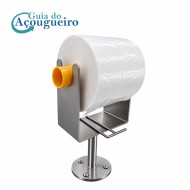 SUPORTE EM INOX PARA BOBINA FUNDO ESTRELA