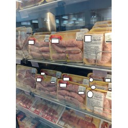 SUPORTE PARA BANDEJA DE FRIOS EM INOX 10 UNIDADES