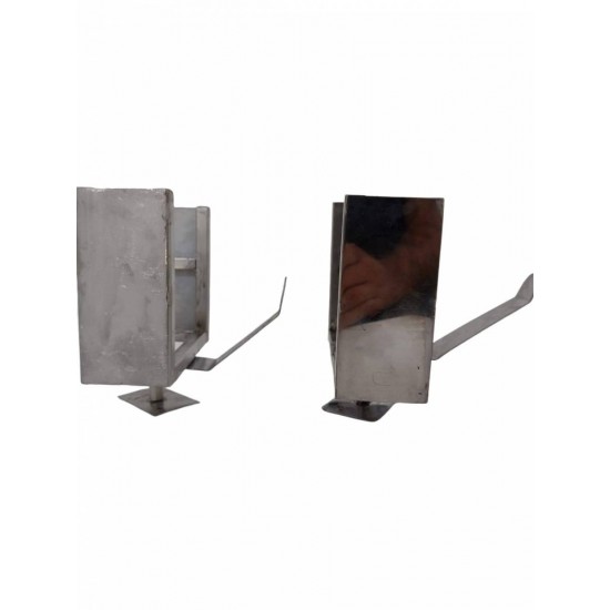 SUPORTE EM INOX PARA BOBINA FUNDO ESTRELA