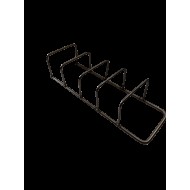 SUPORTE PARA BANDEJA DE FRIOS EM INOX 10 UNIDADES