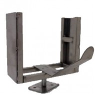 SUPORTE EM INOX PARA BOBINA FUNDO ESTRELA