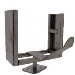 SUPORTE EM INOX PARA BOBINA FUNDO ESTRELA