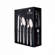 Faqueiro Mykonos Hercules 30 Peças Aço Inox 4000-030CP