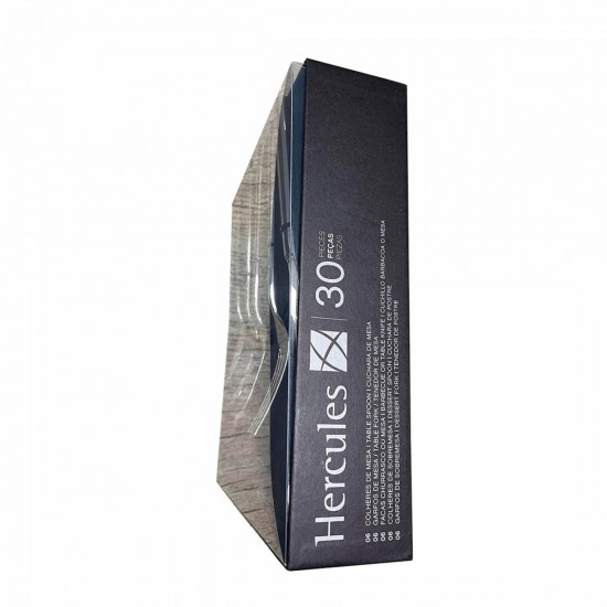 Faqueiro Mykonos Hercules 30 Peças Aço Inox 4000-030CP